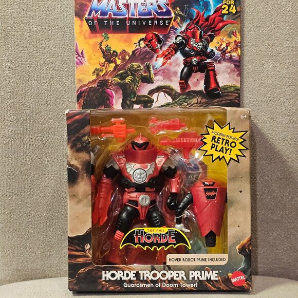 Masters of the Universe Origins Horde Trooper Prime Action Figure - Picture 1 of 11